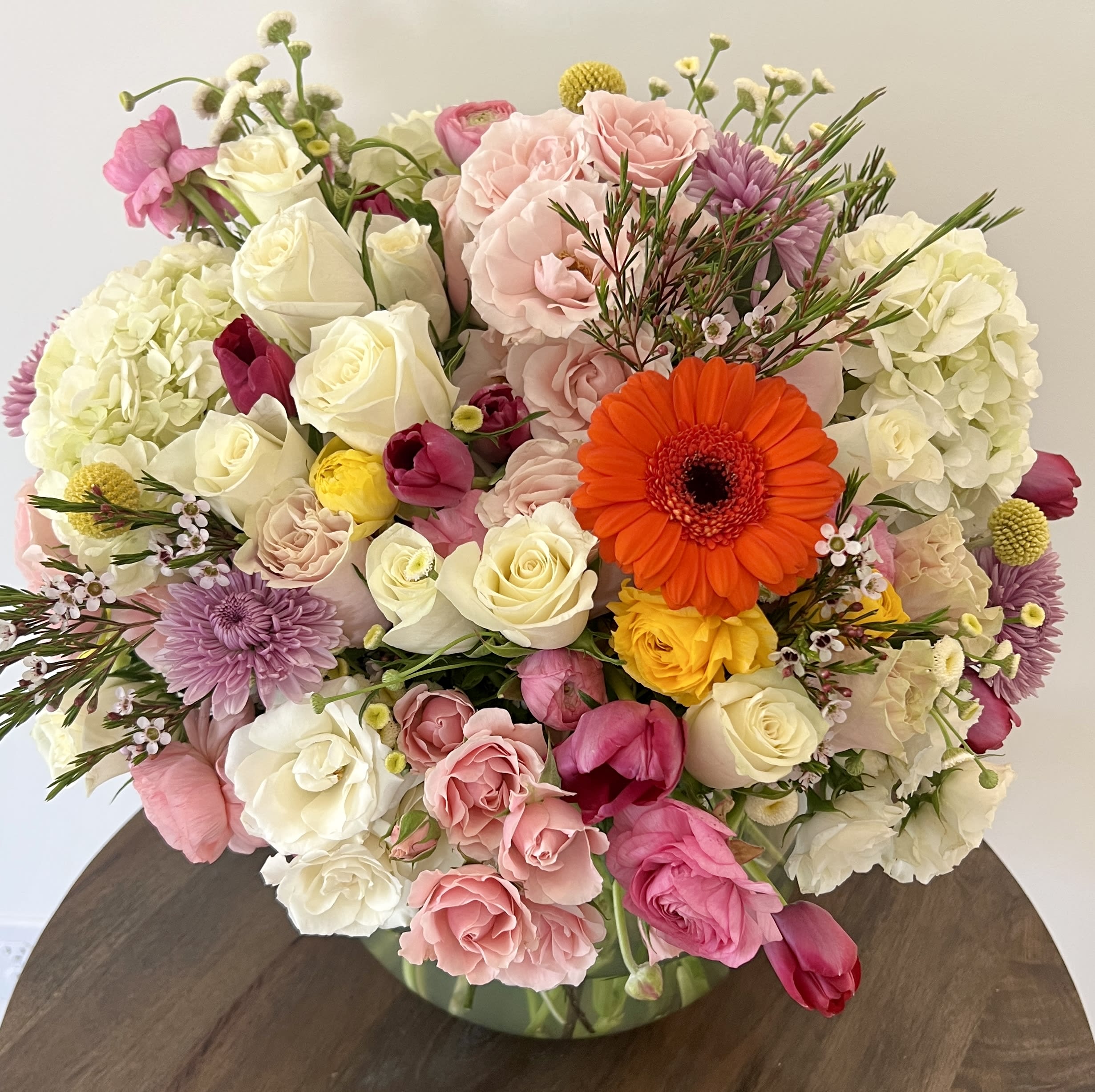Premium Arrangement  - In season flowers and colors available or requested. 