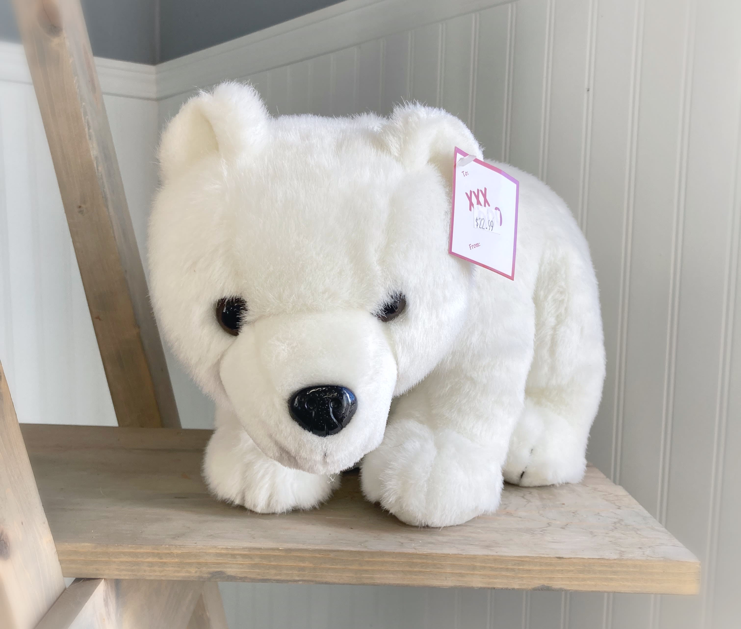 Polar Bear - Add this cute little friend to any gift or arrangement to make it just THAT much better! 