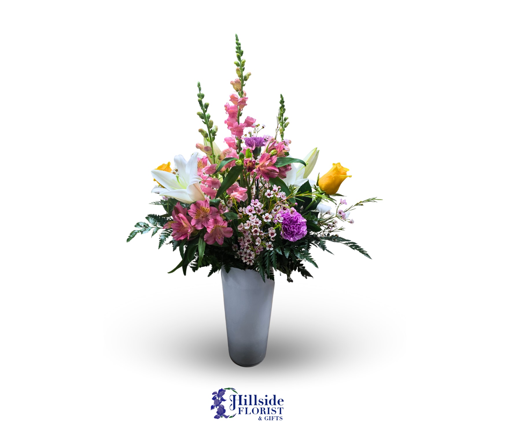 Be Hoppy  - The Easter Bunny wants everyone to BE HOPPY on Easter! Pretty easy when you show up to Easter dinner with this stunning arrangement!   LOCAL DELIVERY ONLY 