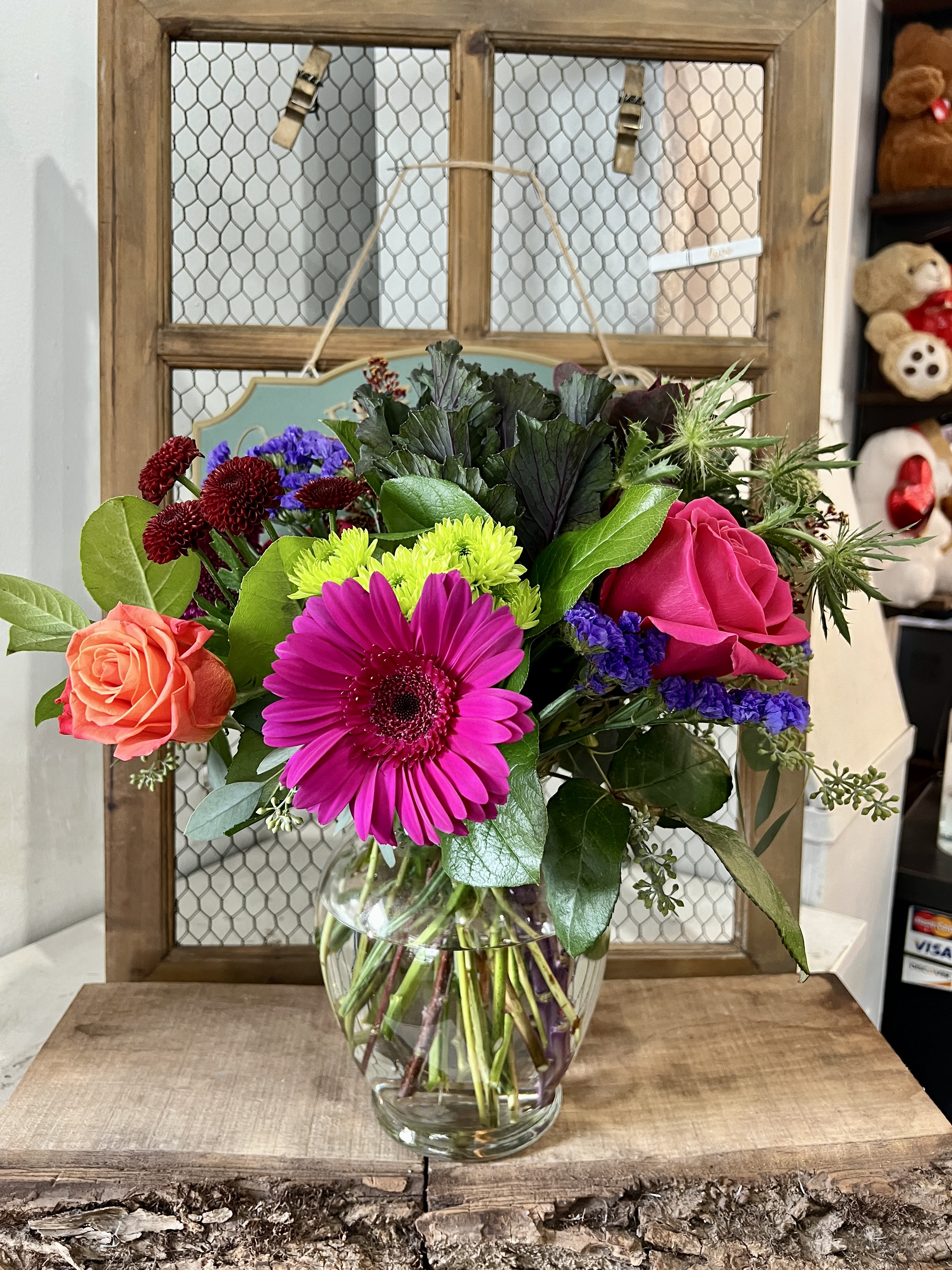 Jewels  -  Stunning arrangement for any occasion ...With beautiful jewel tones.   