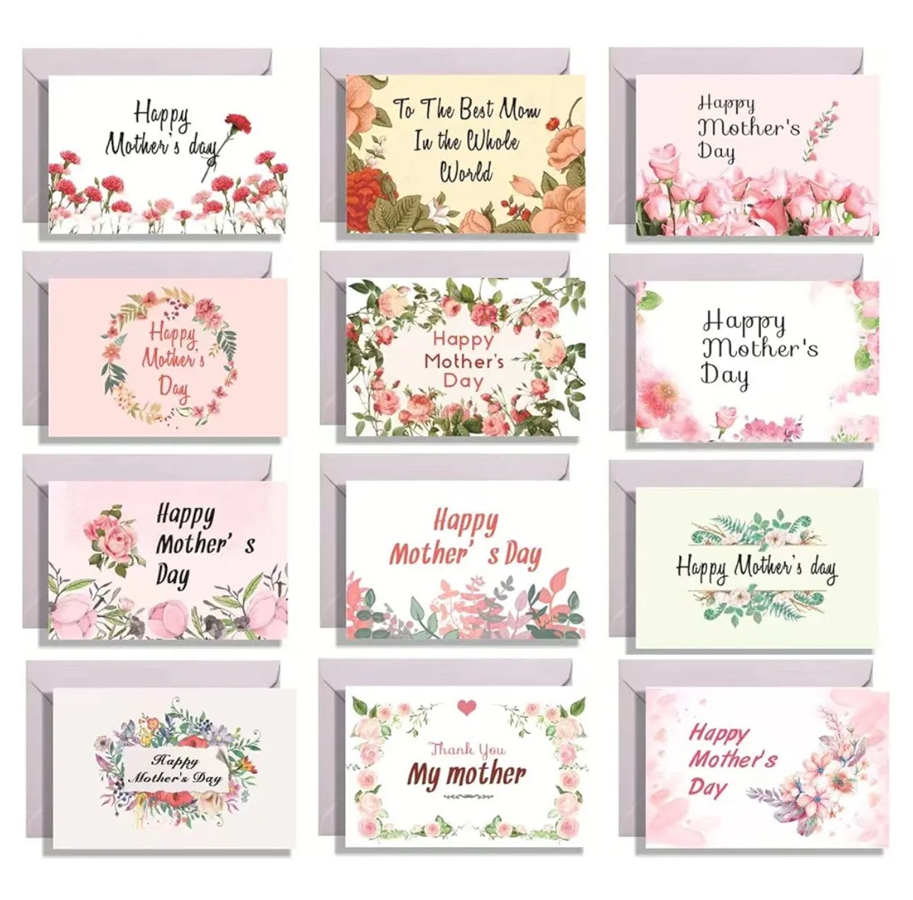 Happy Mothers Day greeting card  - Premium happy mothers day greeting card for your card message 