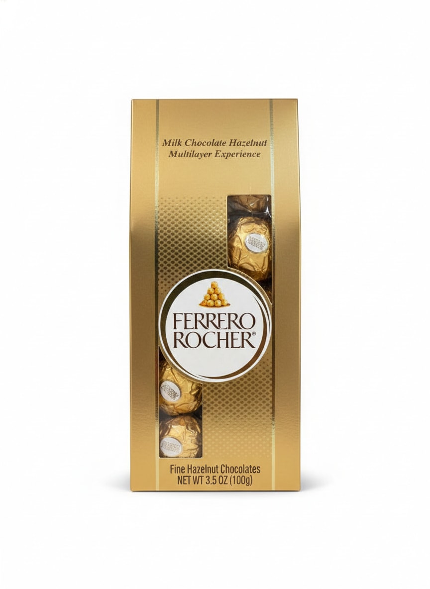 Ferrero rocher Chocolates  - Standard price-Ferrero Rocher 8  Chocolates  Deluxe Price- Ferrero Rocher 12 chocolates  Premium Price- Ferrero Rocher 48 chocolates