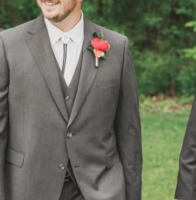 Timeless Blooms Permanent Botanical Boutonniere - This permanent botanical boutonniere creates a timeless feeling for your special day. Any special requests can be described in the special instructions section at checkout. Do not hesitate to call (419-636-2648) or email (artisanfloral@gmail.com [email is not as reliable as a phone call]) with questions/details, and we will be happy to help!