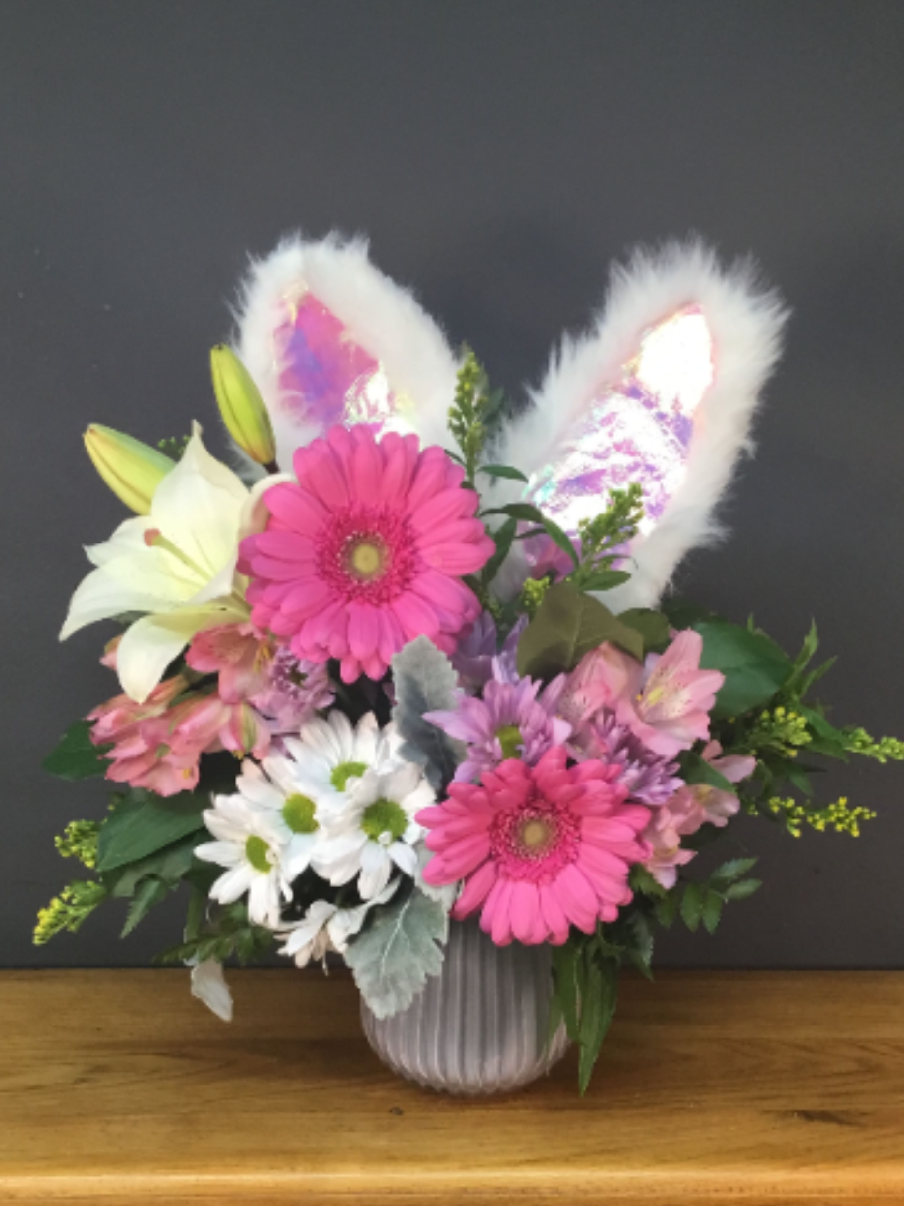 Some Bunny Love you - Cute easter arrangement with Bunny Ears!