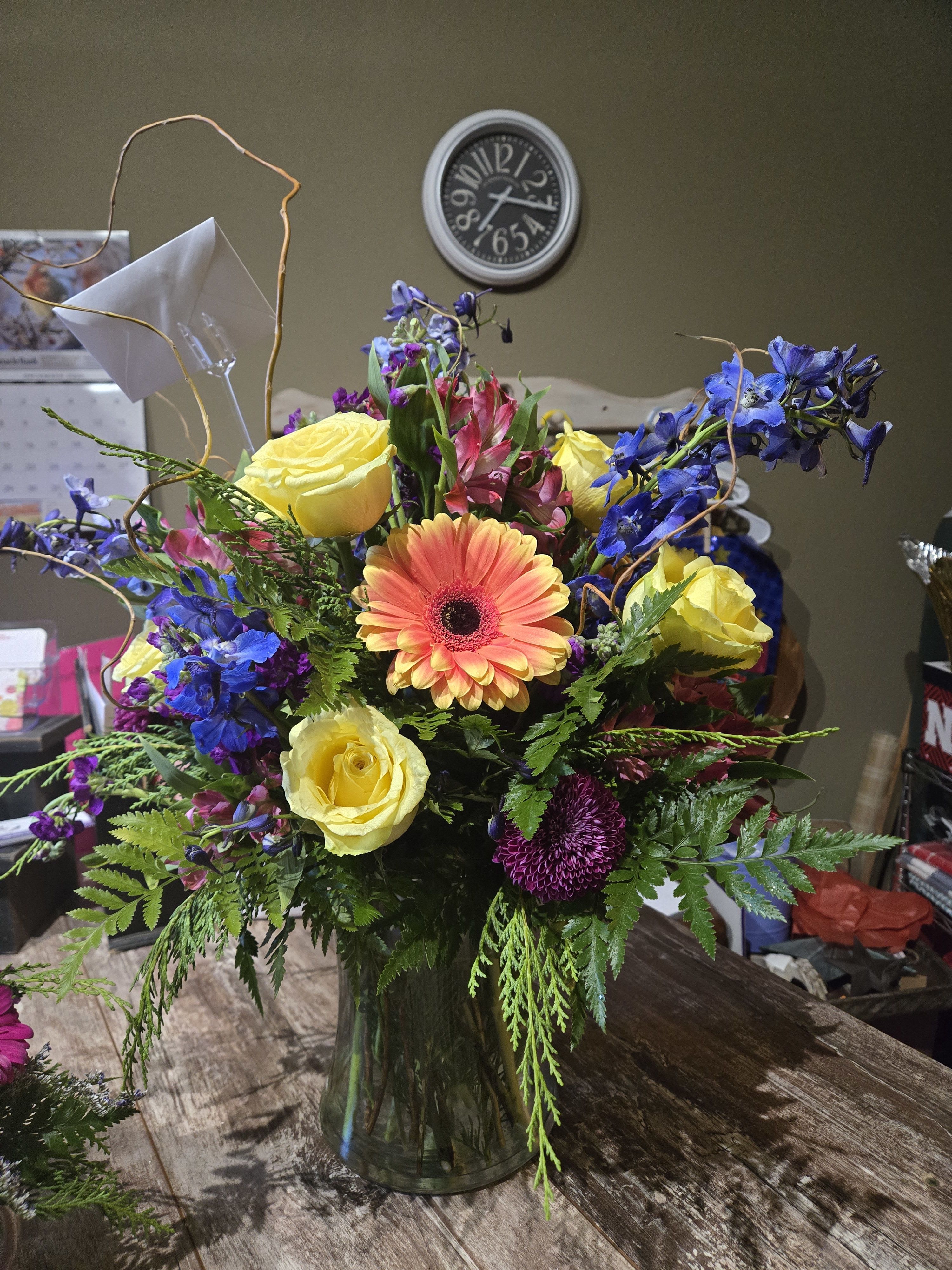 Viola - Colors and flowers may vary based upon availability.