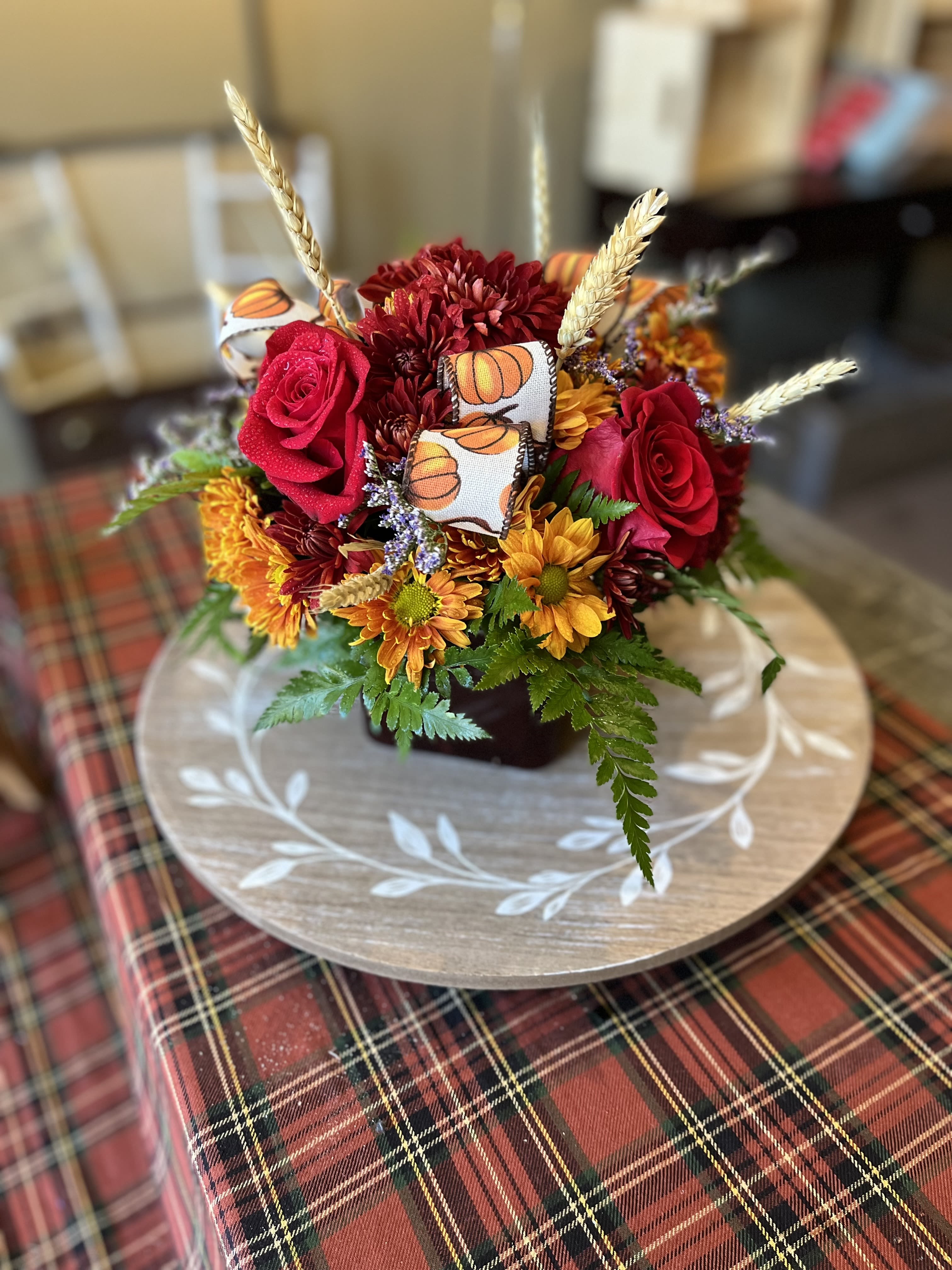 Rosie - Colors and flowers may vary based upon availability.