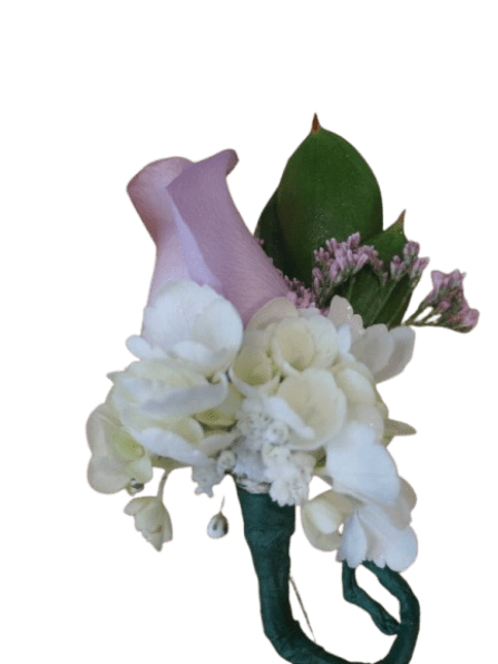 Lavender Boutonniere - Lavender Boutonniere