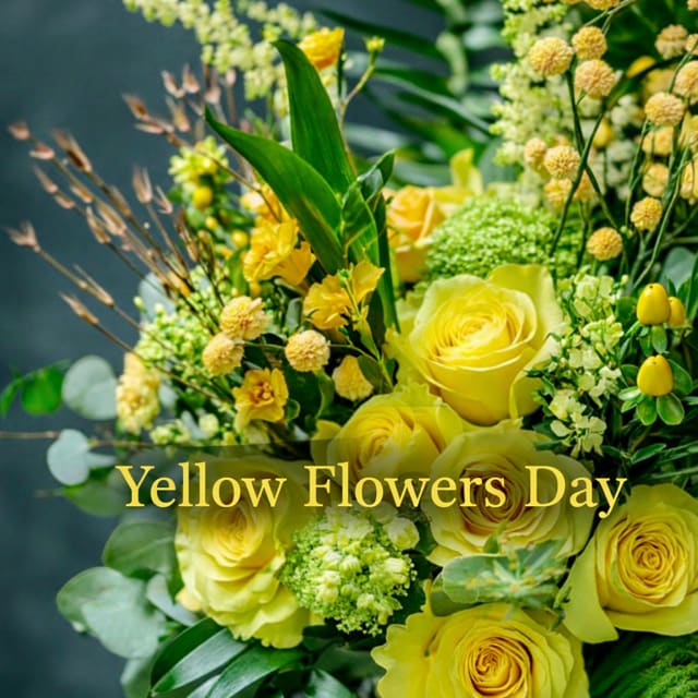 Yellow Flowers Day | Día de las Flores Amarillas - A vibrant collection of yellow blooms designed to celebrate joy, warmth, and new beginnings. Fresh, radiant, and thoughtfully arranged, each piece brings a refined touch of sunshine to any moment.