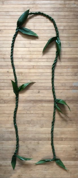 Ti Leaf Lei - Fresh Ti Leaf Lei  