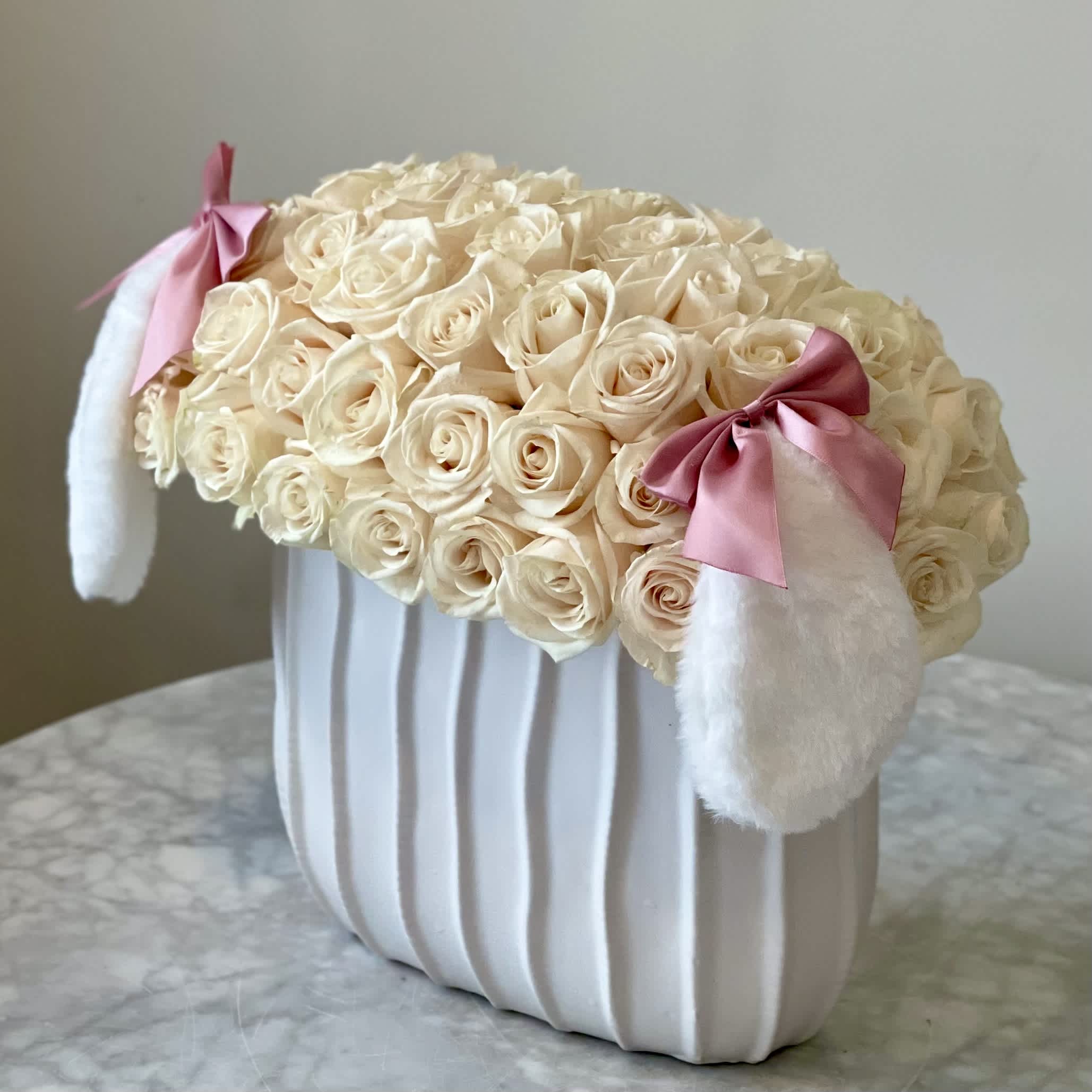 A Little Bunny - All roses with bunny ears