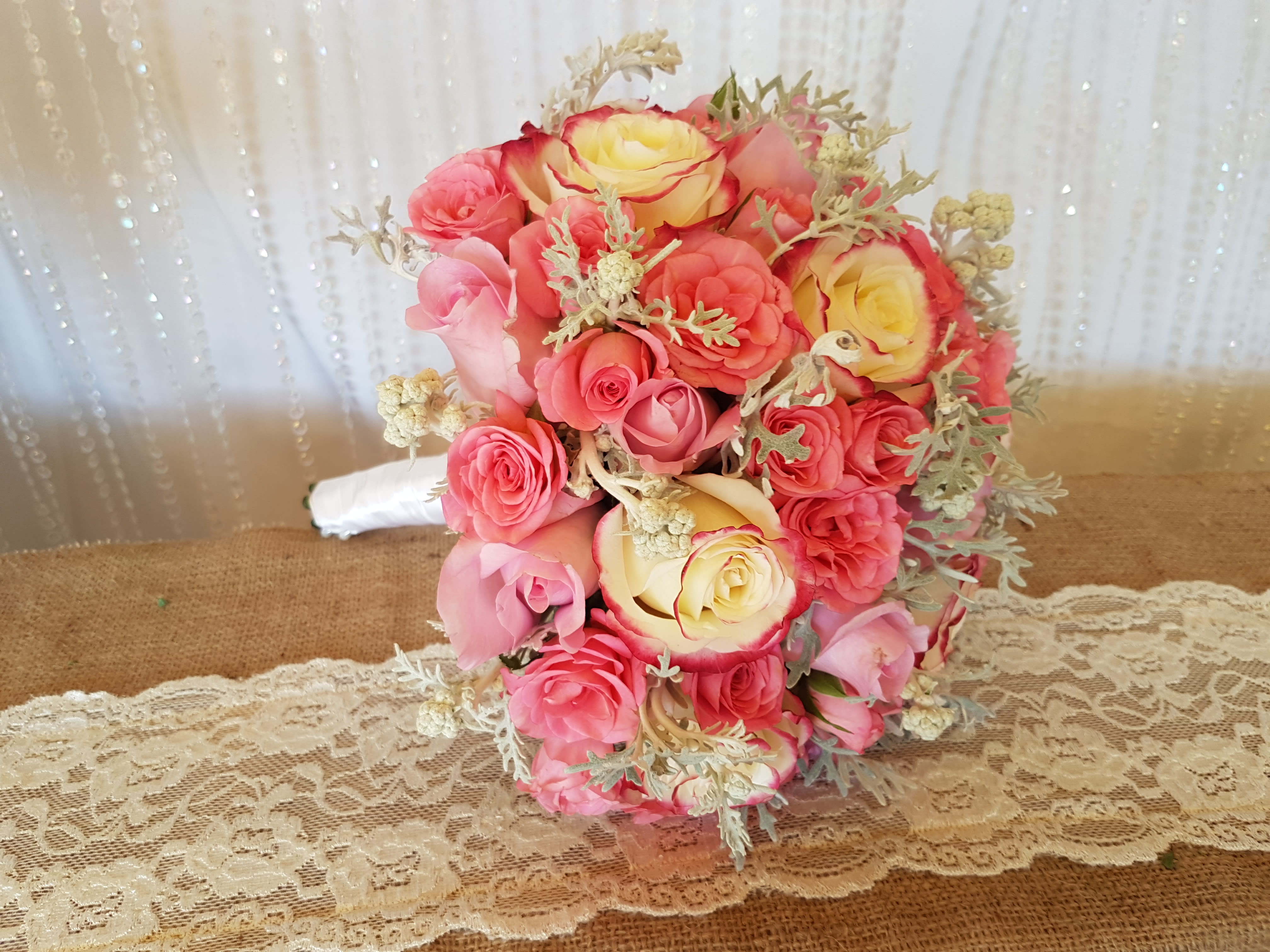 Pink Snow - Lovely pink tones with a hint of grays for a sweet display.