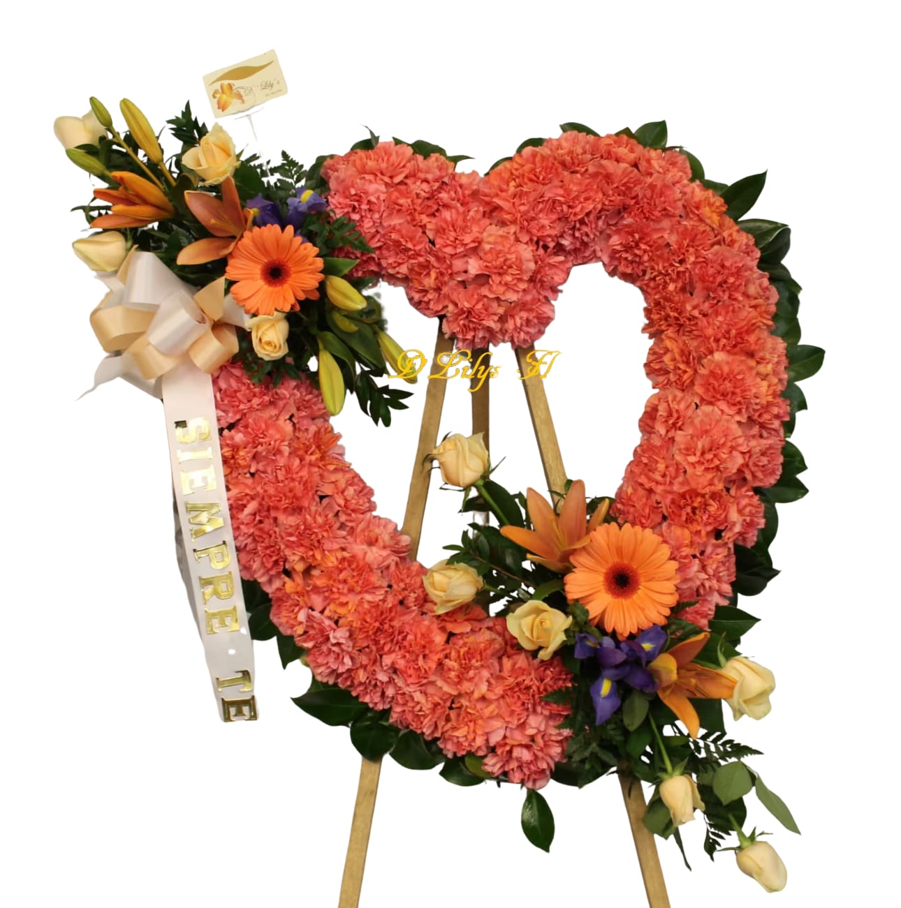 In My Heart... - A very unique heart with bright colors                                                                                        DOES NOT INCLUDE RIBBON