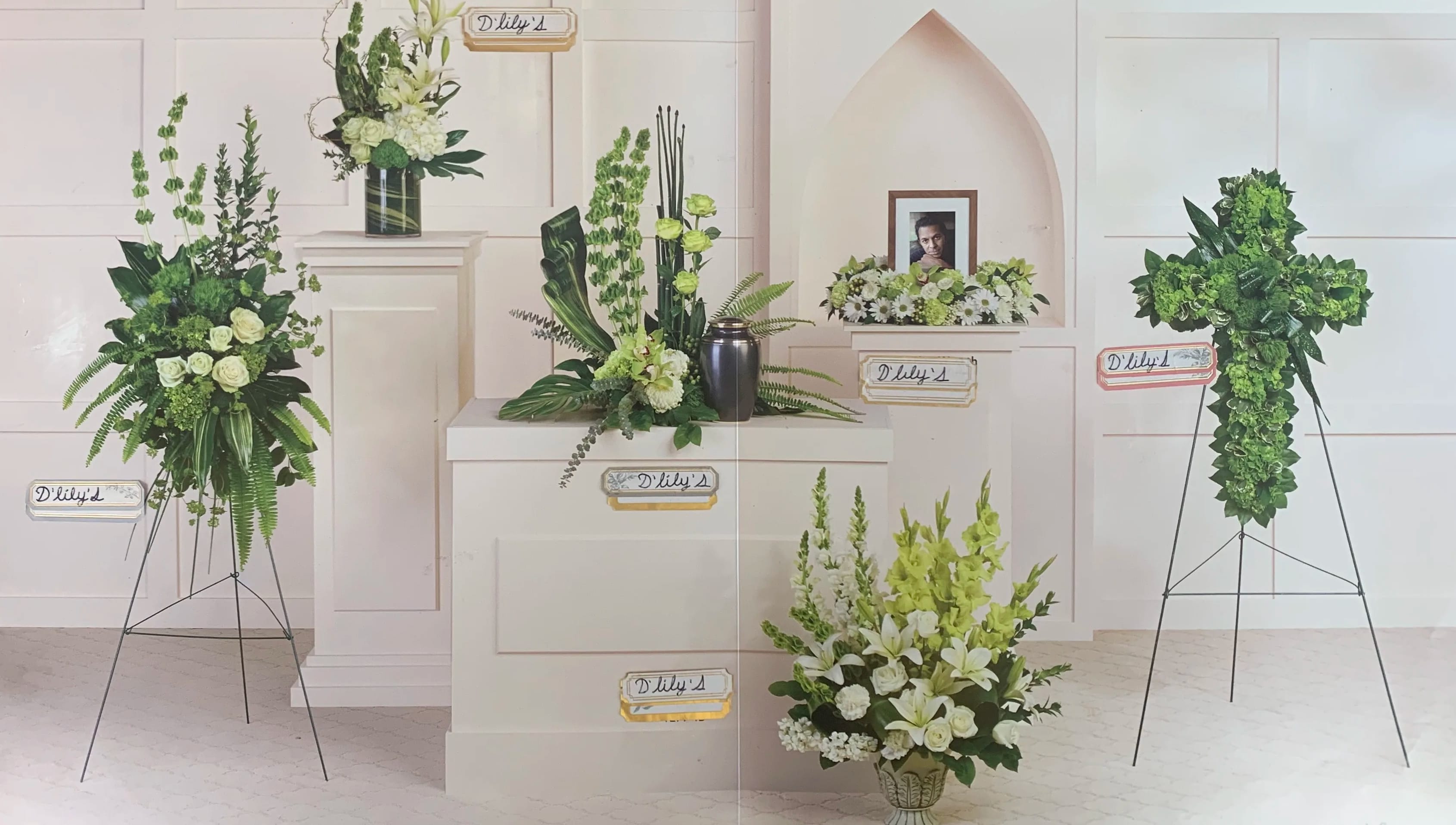 Tranquil Collection  - Elegant designs with mixtures of peaceful greens. 