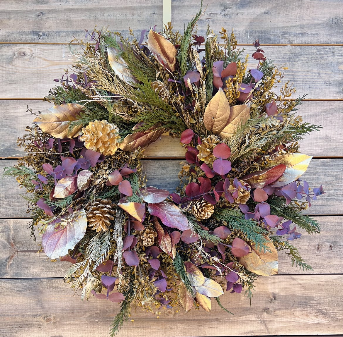 Spring Preserved  - 100% natural materialled preserved wreath. 