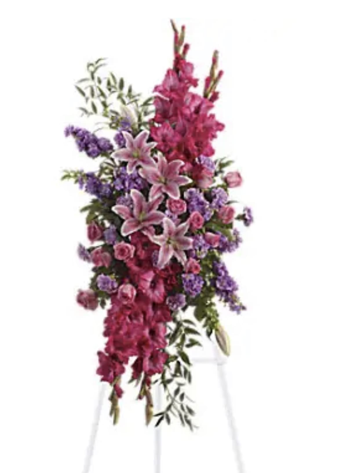 Touching Tribute Spray - With a beautiful tribute sure to arouse many priceless memories, show your admiration for they're grace and spirit.