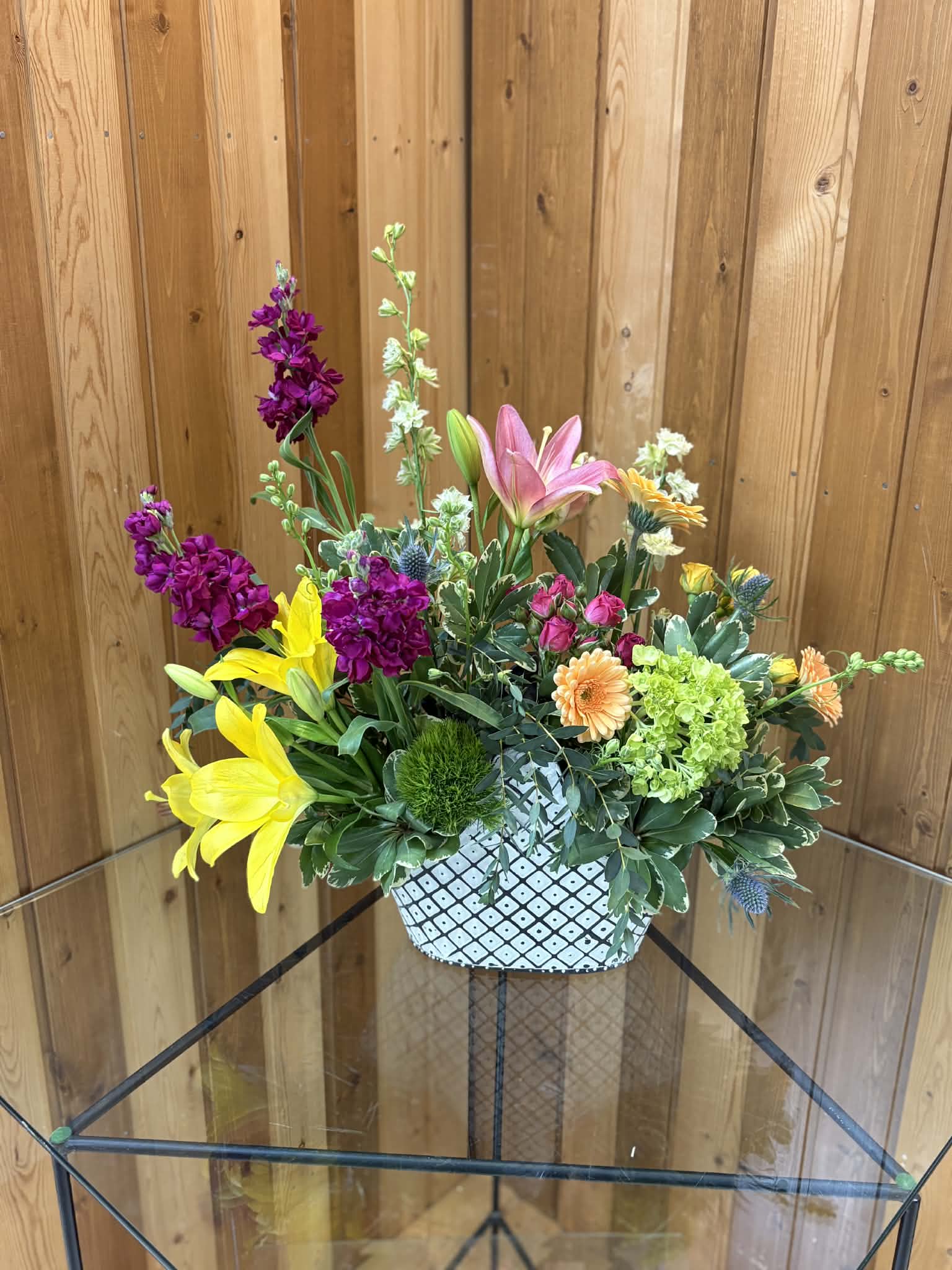 Spring Fling - Fresh spring floral arrangement 
