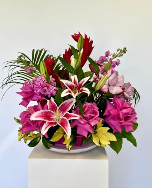 Barbie - Barbie inspired large floral arrangement - truly stunning for any occasion