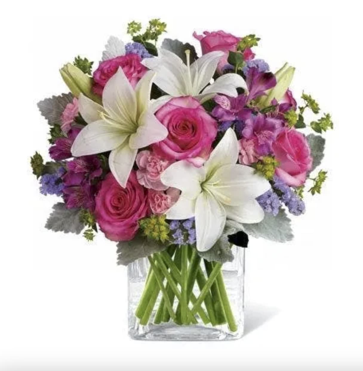 Mix flowers in a vase - Mix flowers in a vase