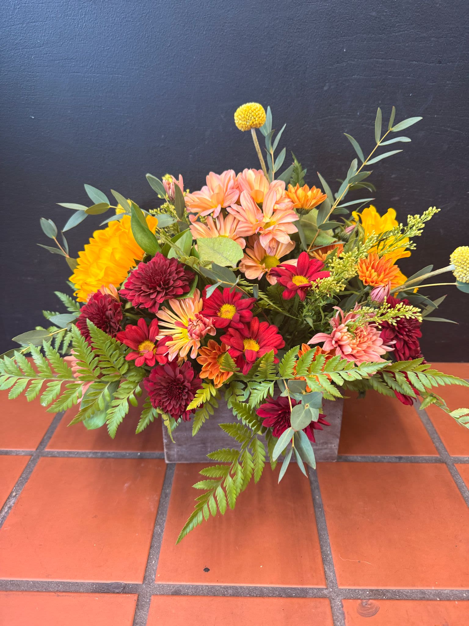 WARMTH COZY SPICED AUTUM CENTER PIECE  - (SHOW UR HOME UR LOVE FOR IT) (STYLES MAY VARY!)