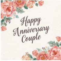Happy Anniversary for Couple - A curated Happy Anniversary Card for the special couple  Card styles vary