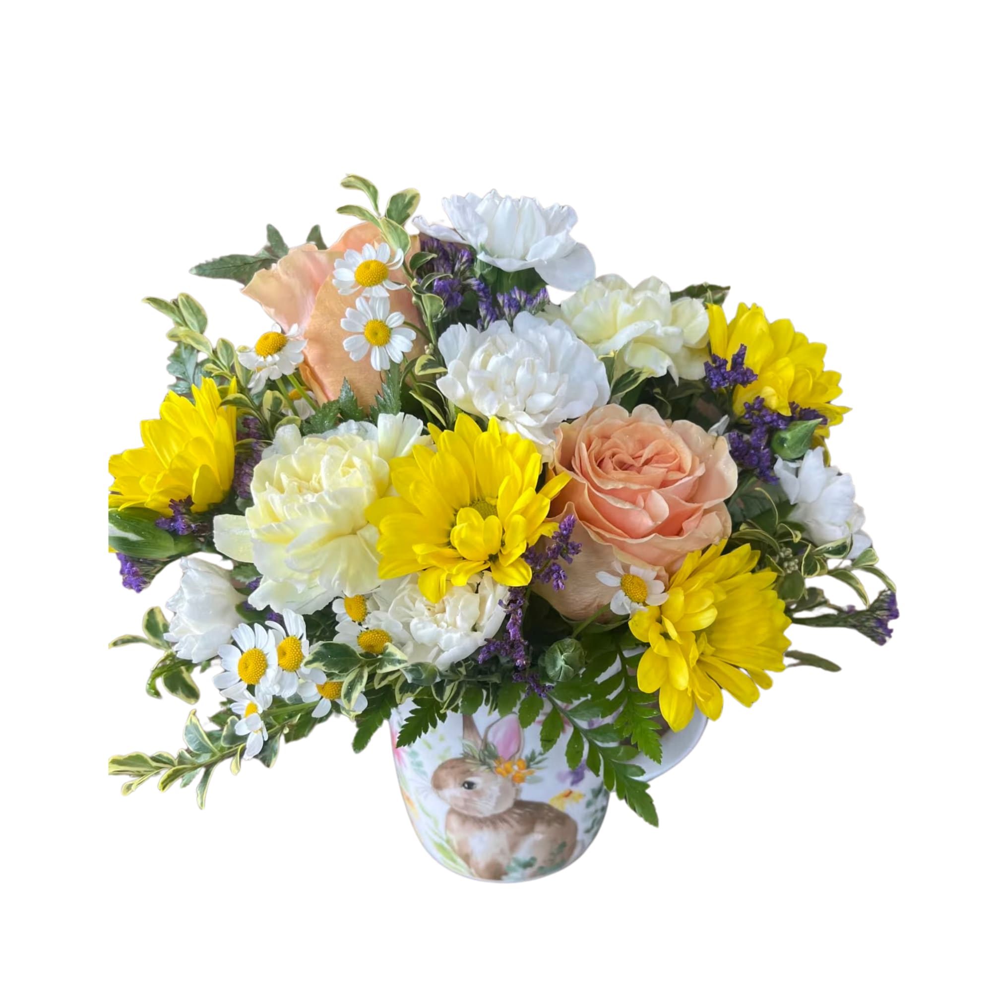 Sunny Bunny  - This Spring cup is the perfect Spring or Easter gift! 