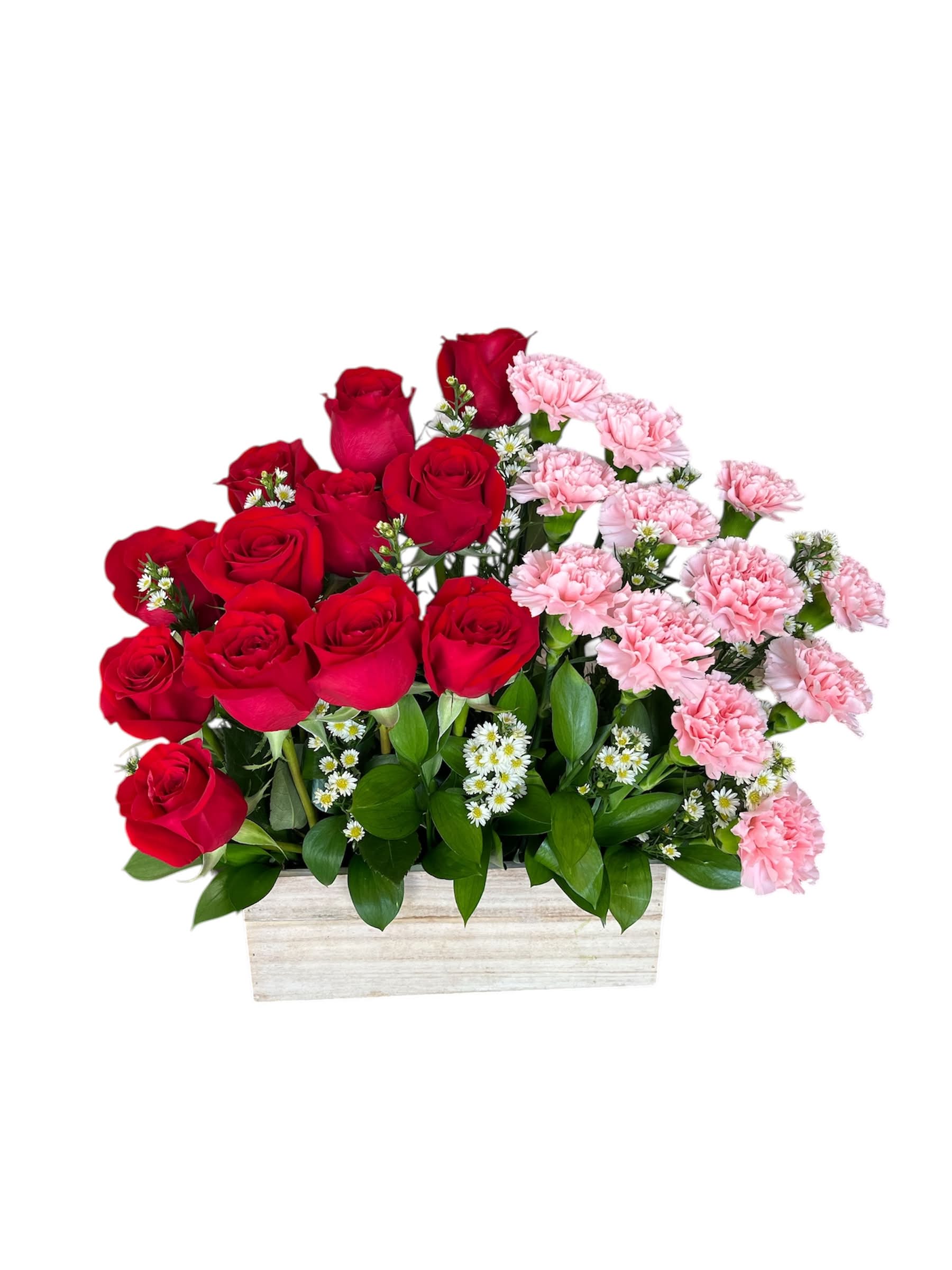 Beauty - This Beauty comes with roses and carnations. Beautiful!!! 