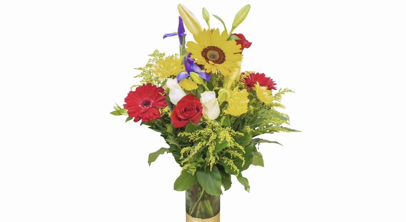 Mixed Vase Arrangement  - Made with a variety of mixed flowers. 