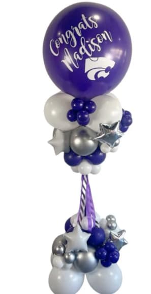 Custom Balloon Tower - Custom balloon tower.