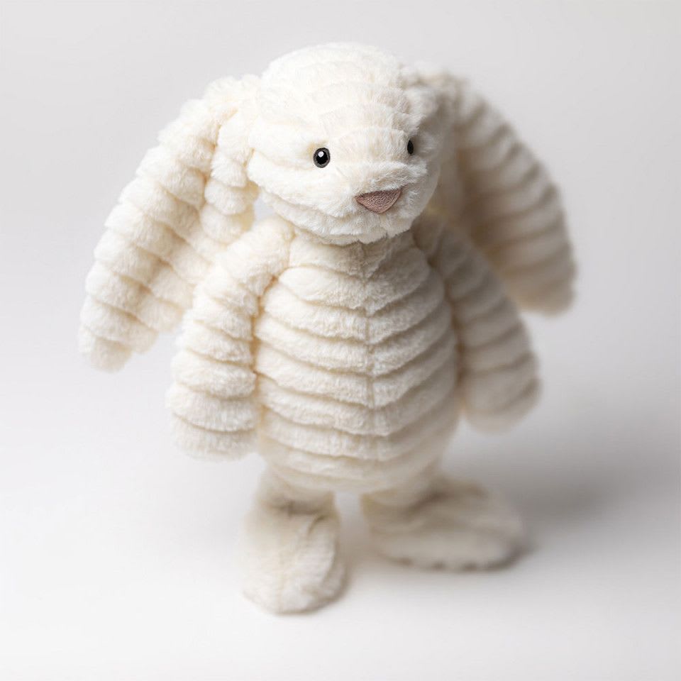Jellycat Bashful Luxe Bunny Nimbus - Cuddly and soft plush bunny.