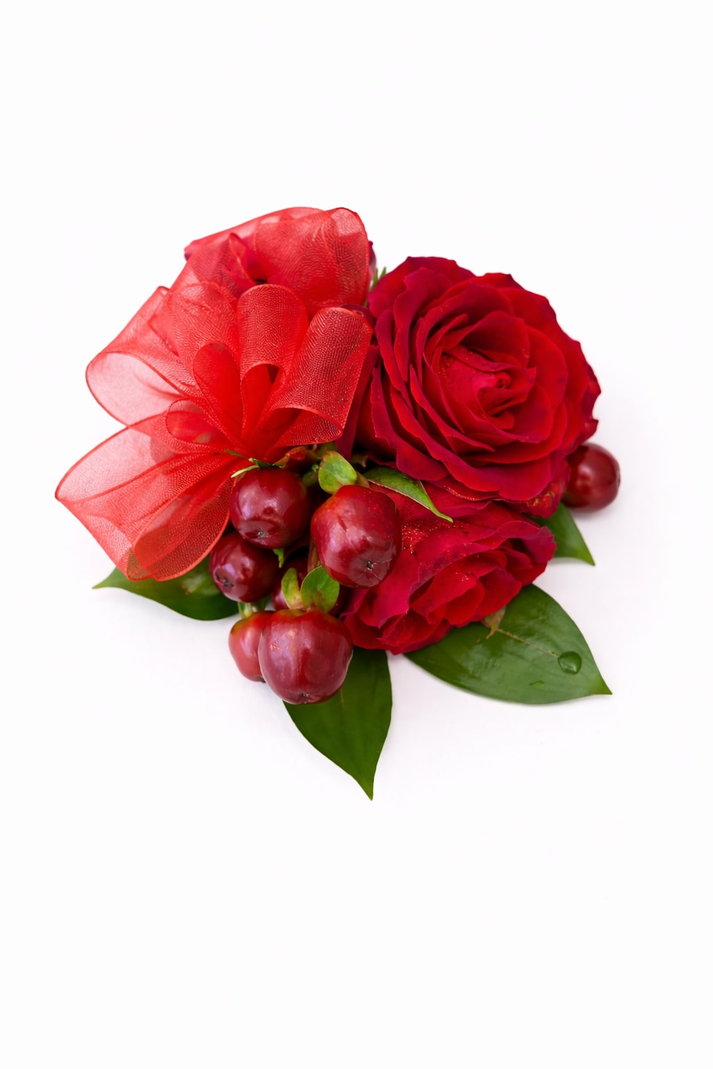 Red Rose Wristlet - Red rose wristlet