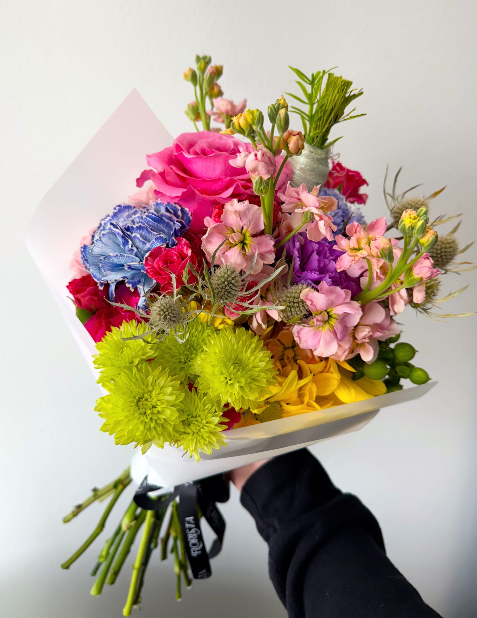 BUNNY BUNCH - A stunning bouquet arrangement of spring florals, festive for the Easter holiday!