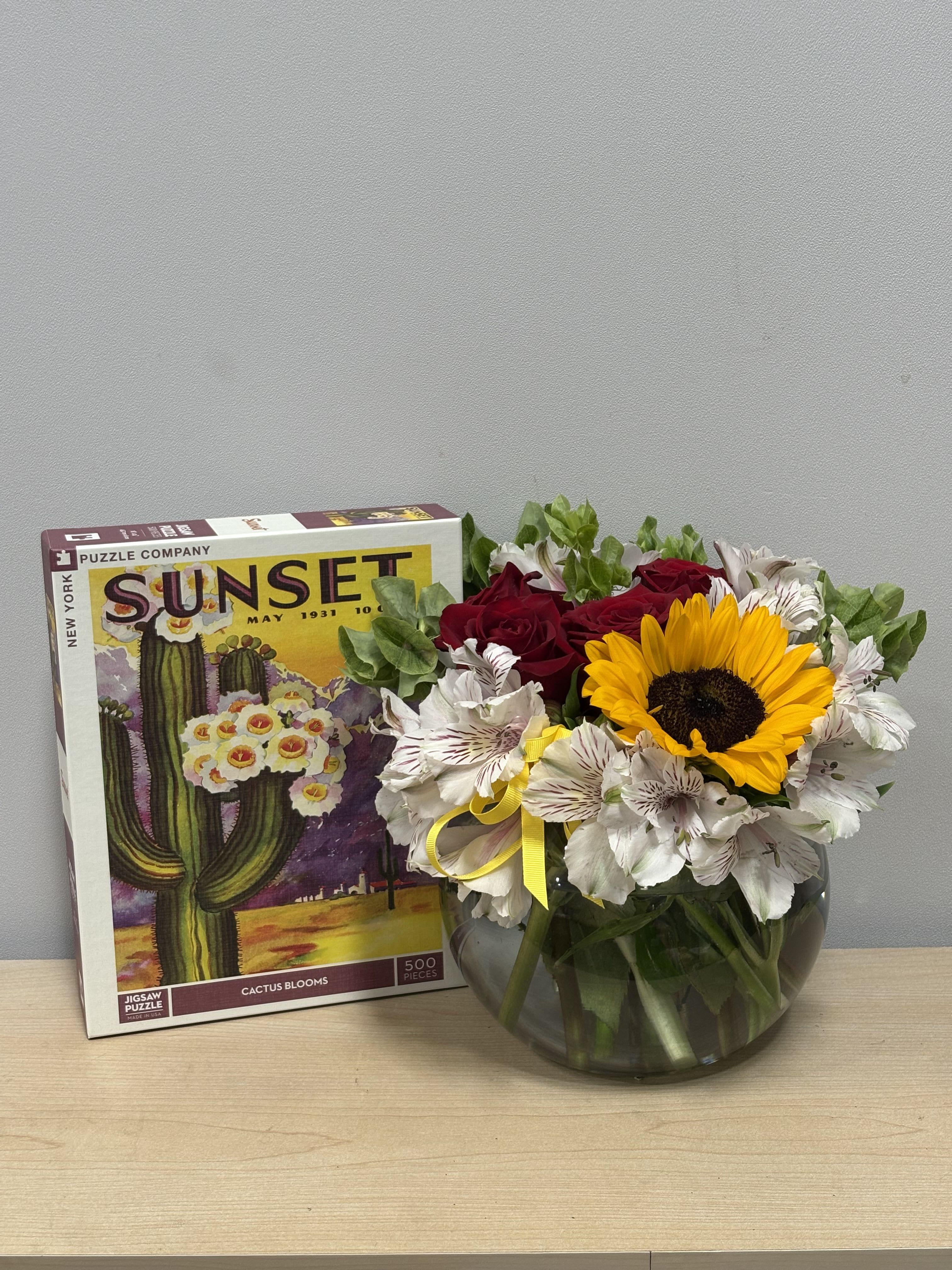 Best Wishes &amp; Puzzle - Asshown 