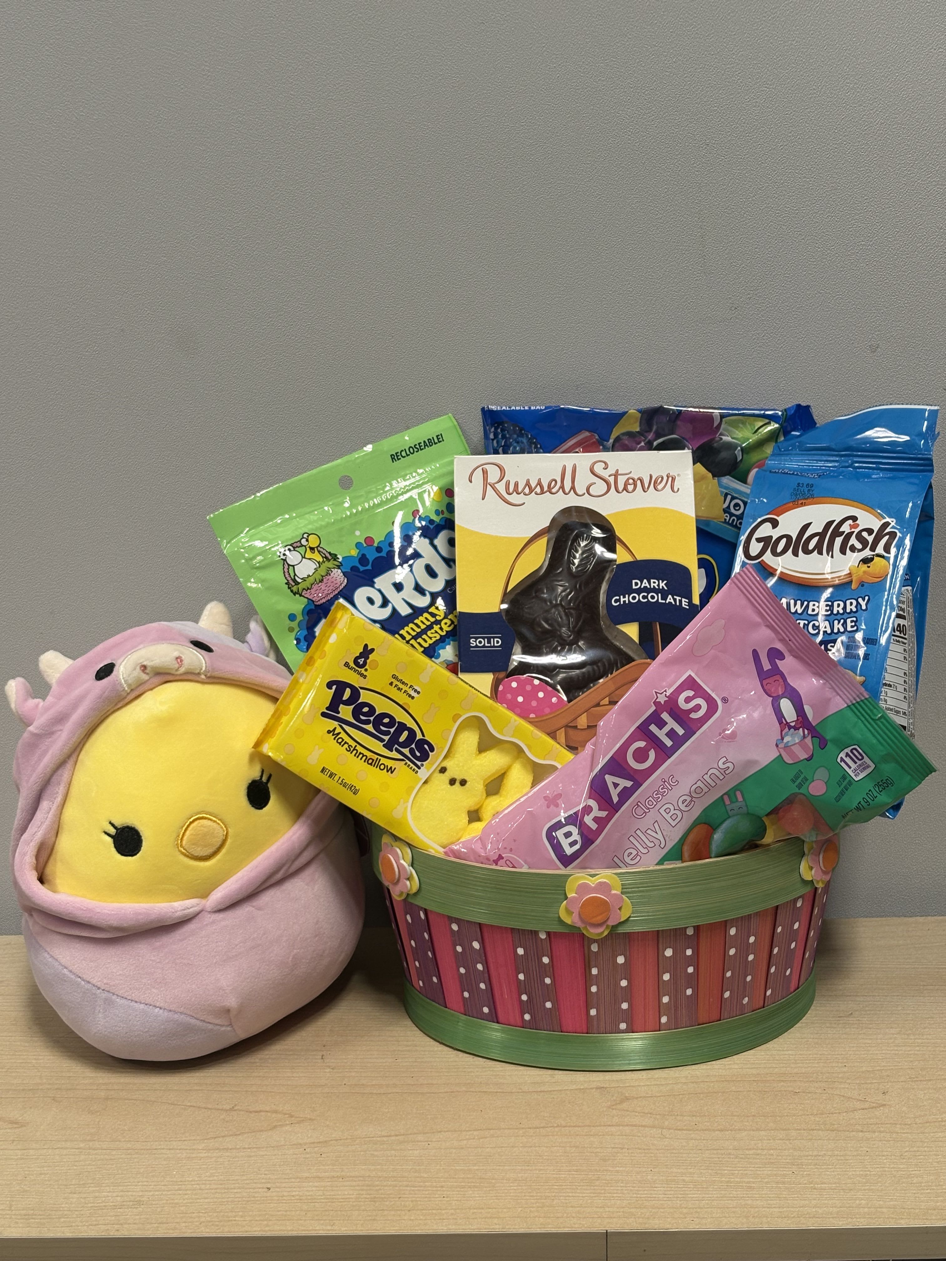 Easter Chickie Basket - As shown 