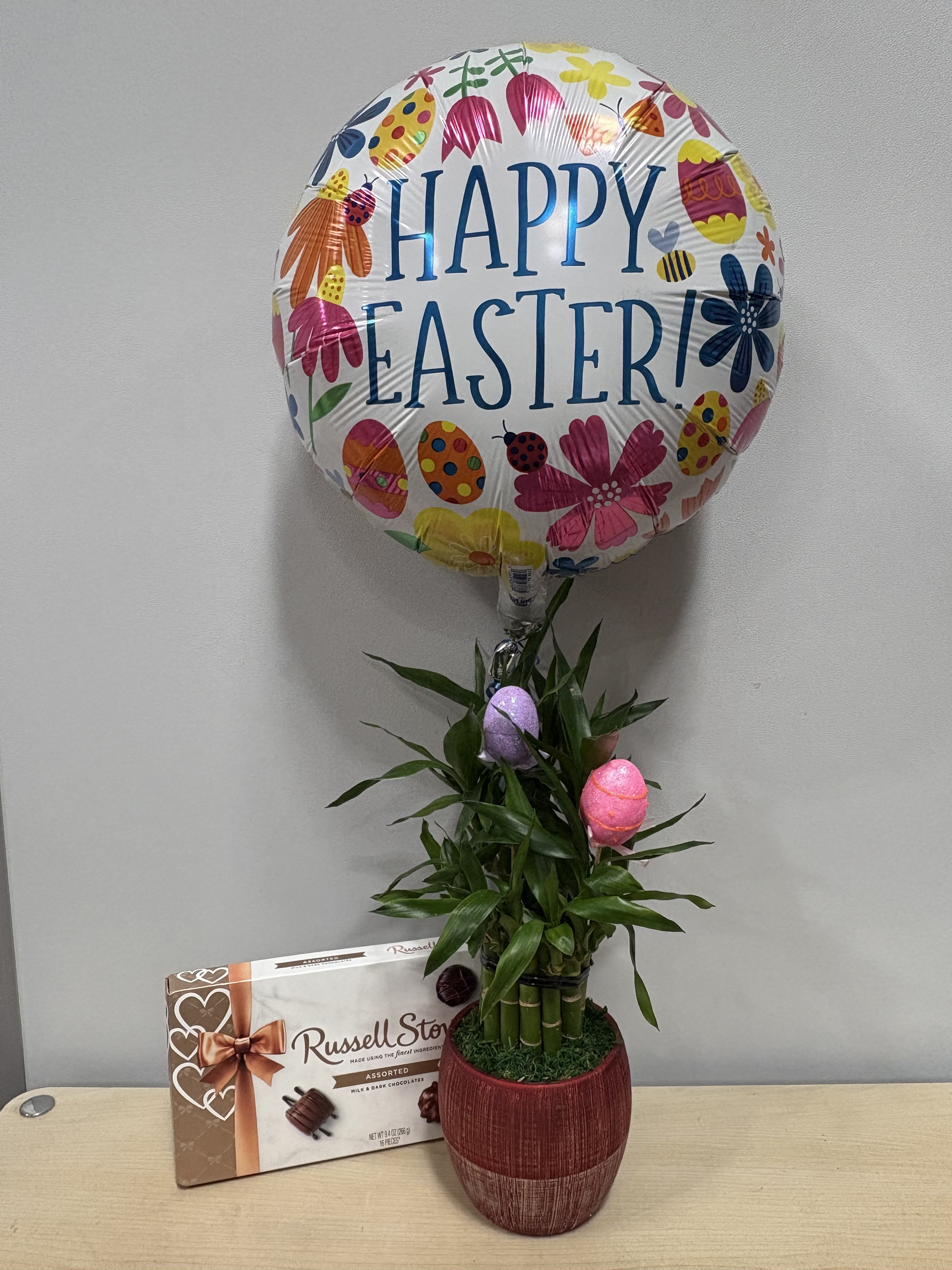 Easter Bamboo &amp; Chocolates  - As shown 