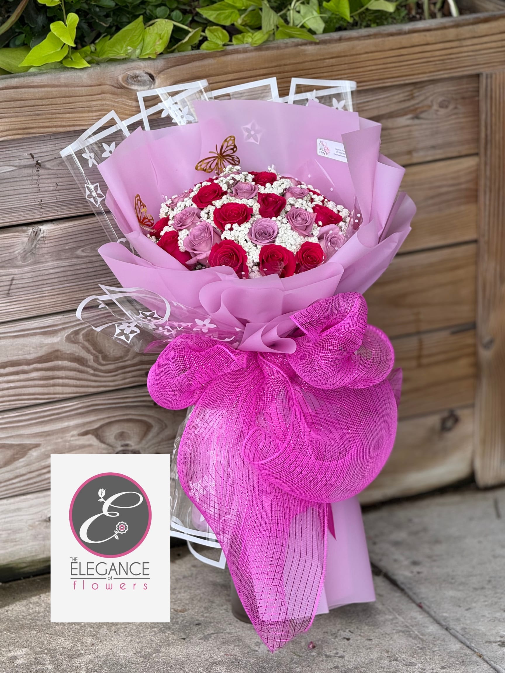 Wrapped Bouquet #100 - N/A 