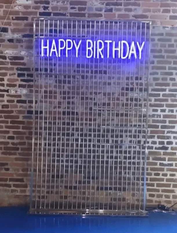 Fences - Silver - Create your own backdrop or focal point at your event. This metal circle arch is a beautiful addition to your event covered in florals, greenery or balloons. Lightweight metal is easily weighted with sand bags (not included). 6ft Tall 6ft Wide Ordering online is not available. Call or email to inquire availability and additional fees.