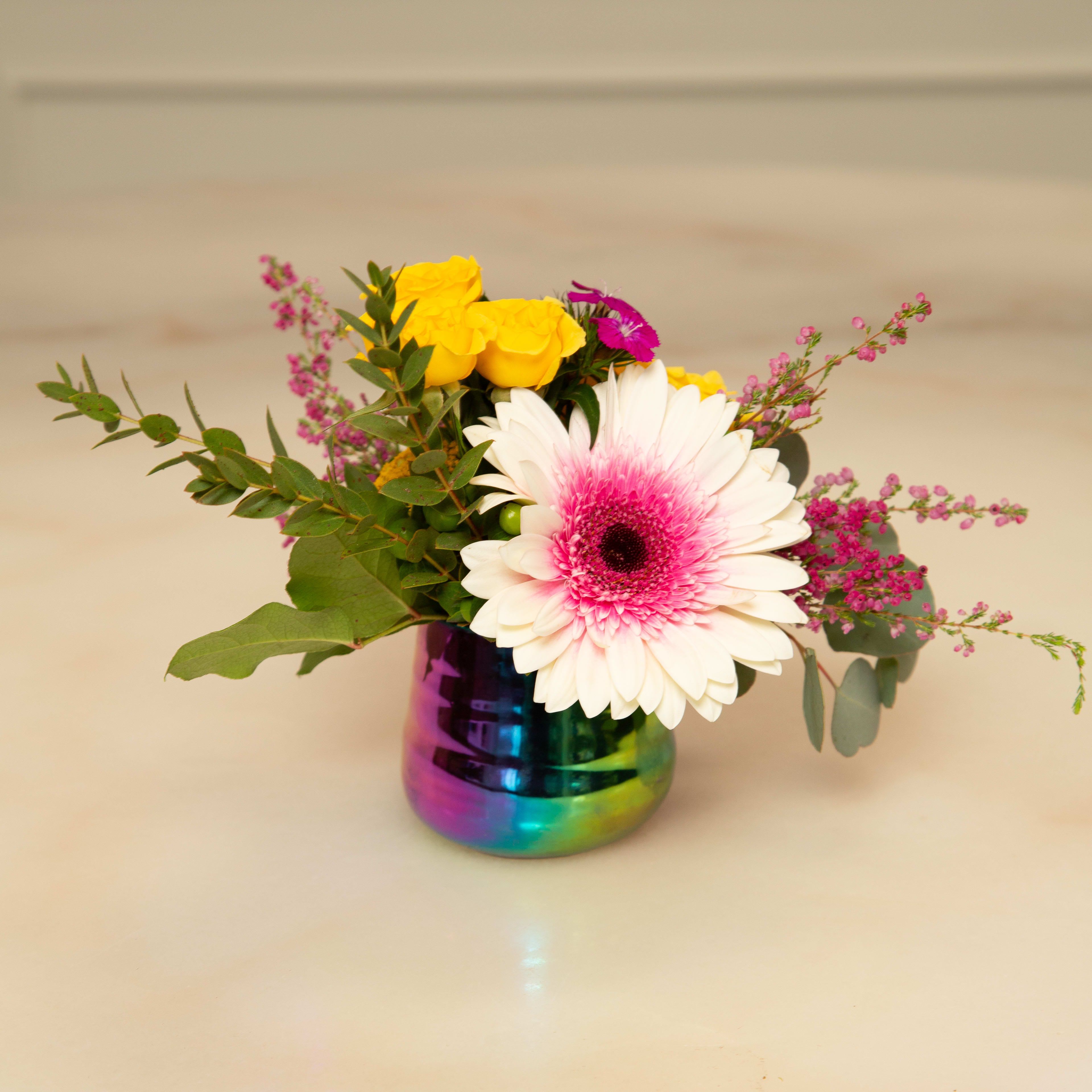 Mini Vase Arrangement - Call for additional pricing.