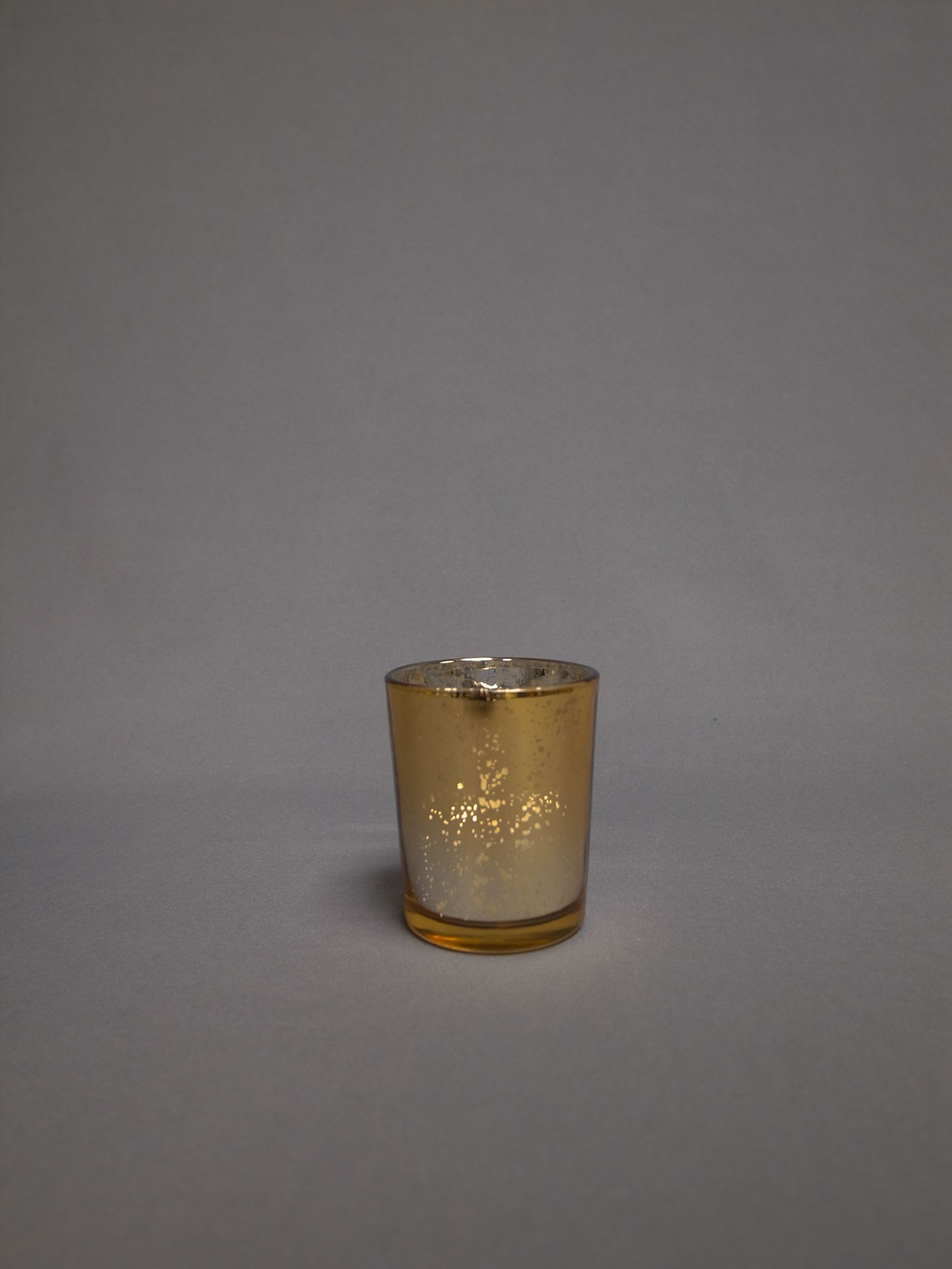 2.5" Gold Votive - 2.5 inch gold votive