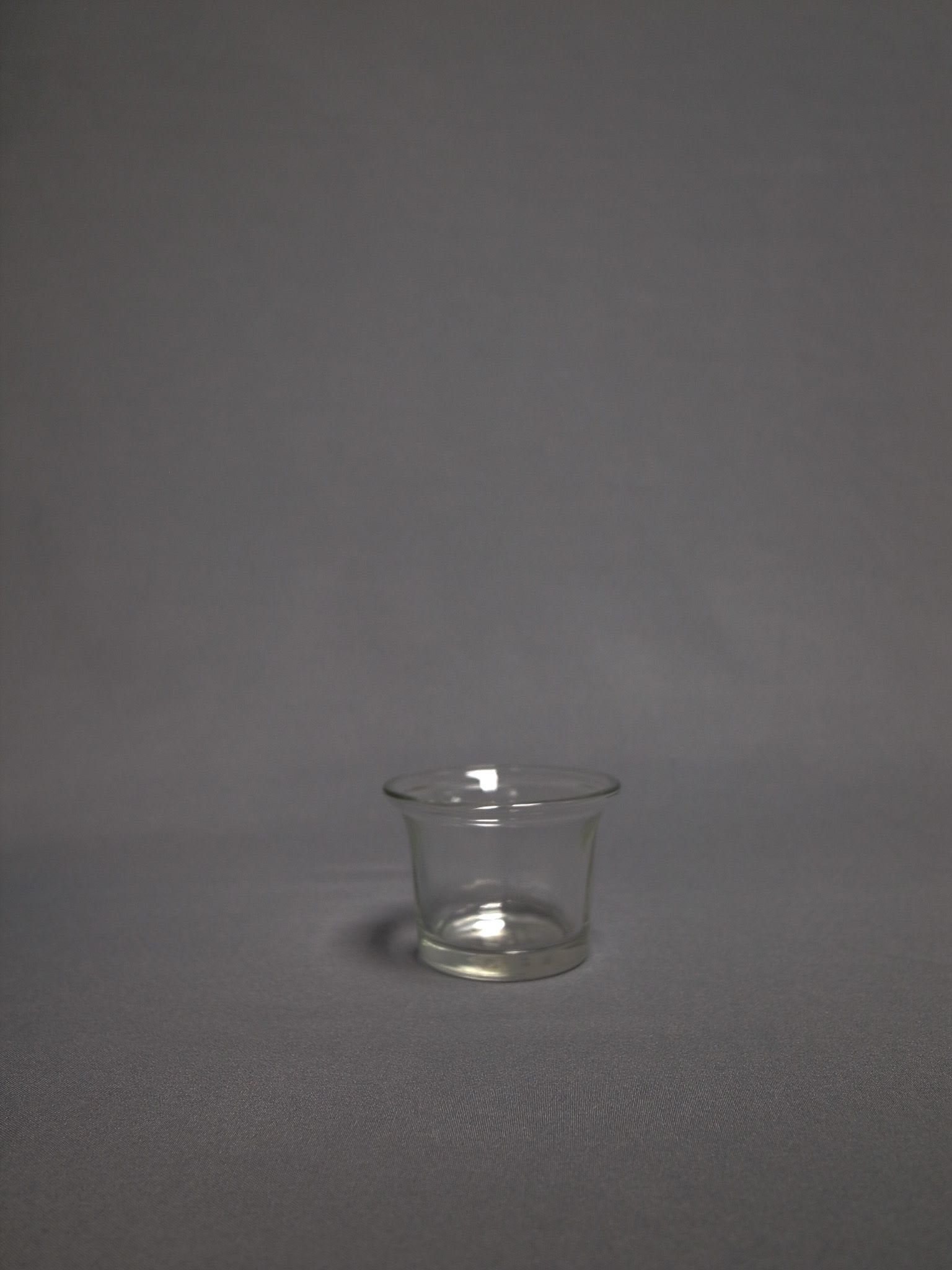 2" Plain Glass Votive - 2in Plain Glass Votive
