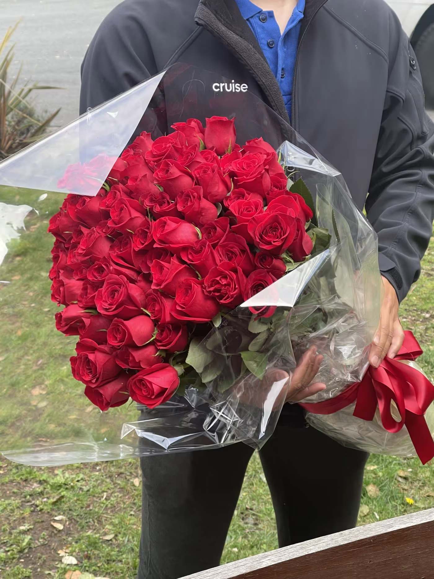 100 Red Rose Bouquet - Show how much you really care with our 100 stem red rose bouquet