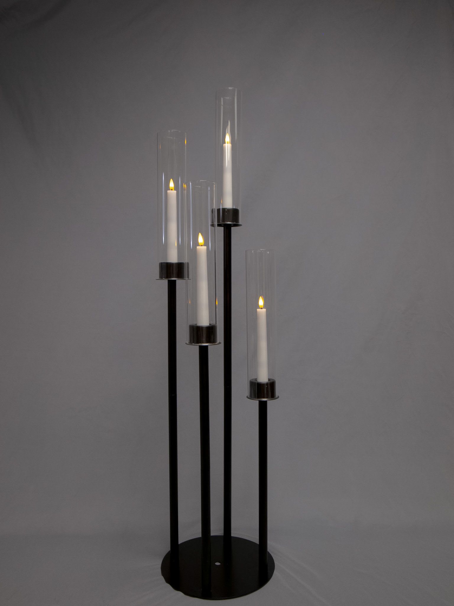33" Black Candelabra - 33in Black Candelabra