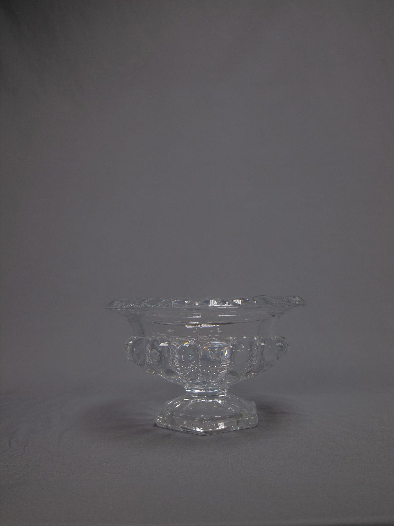 8" Crystal Compote - 8" Crystal Compote