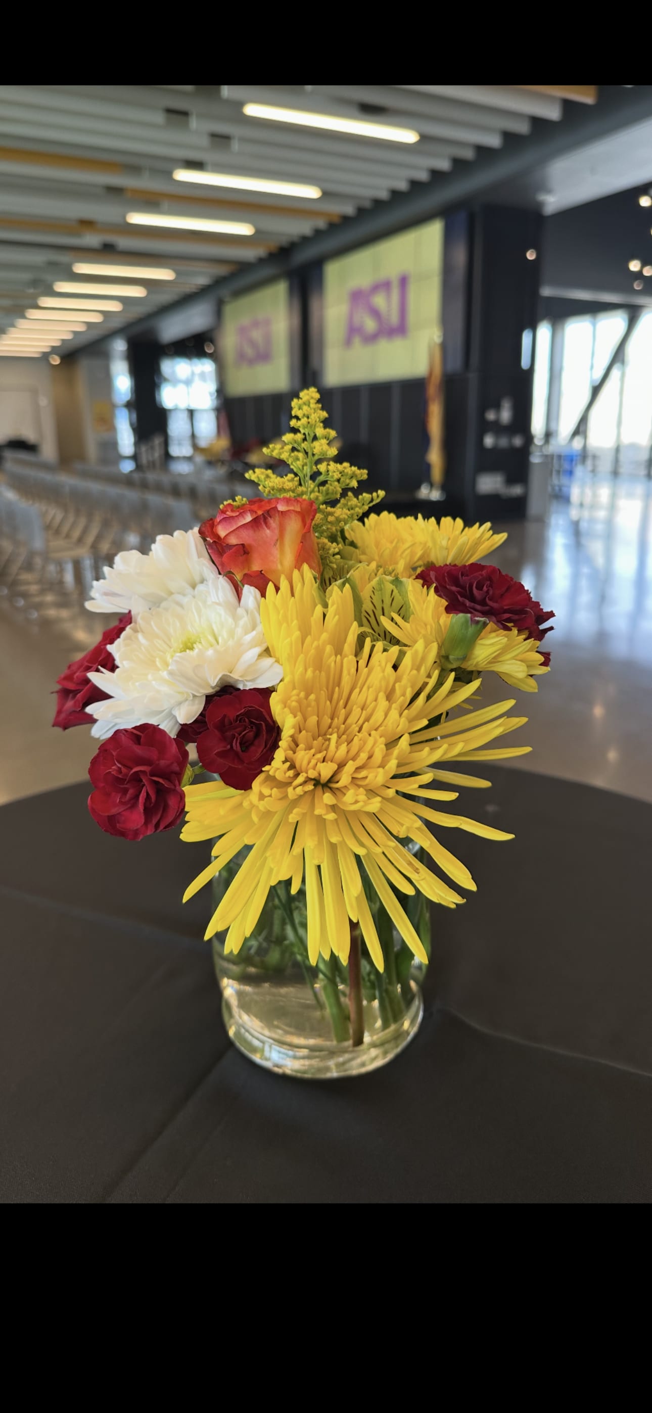 ASU 3-color centerpiece - As shown 