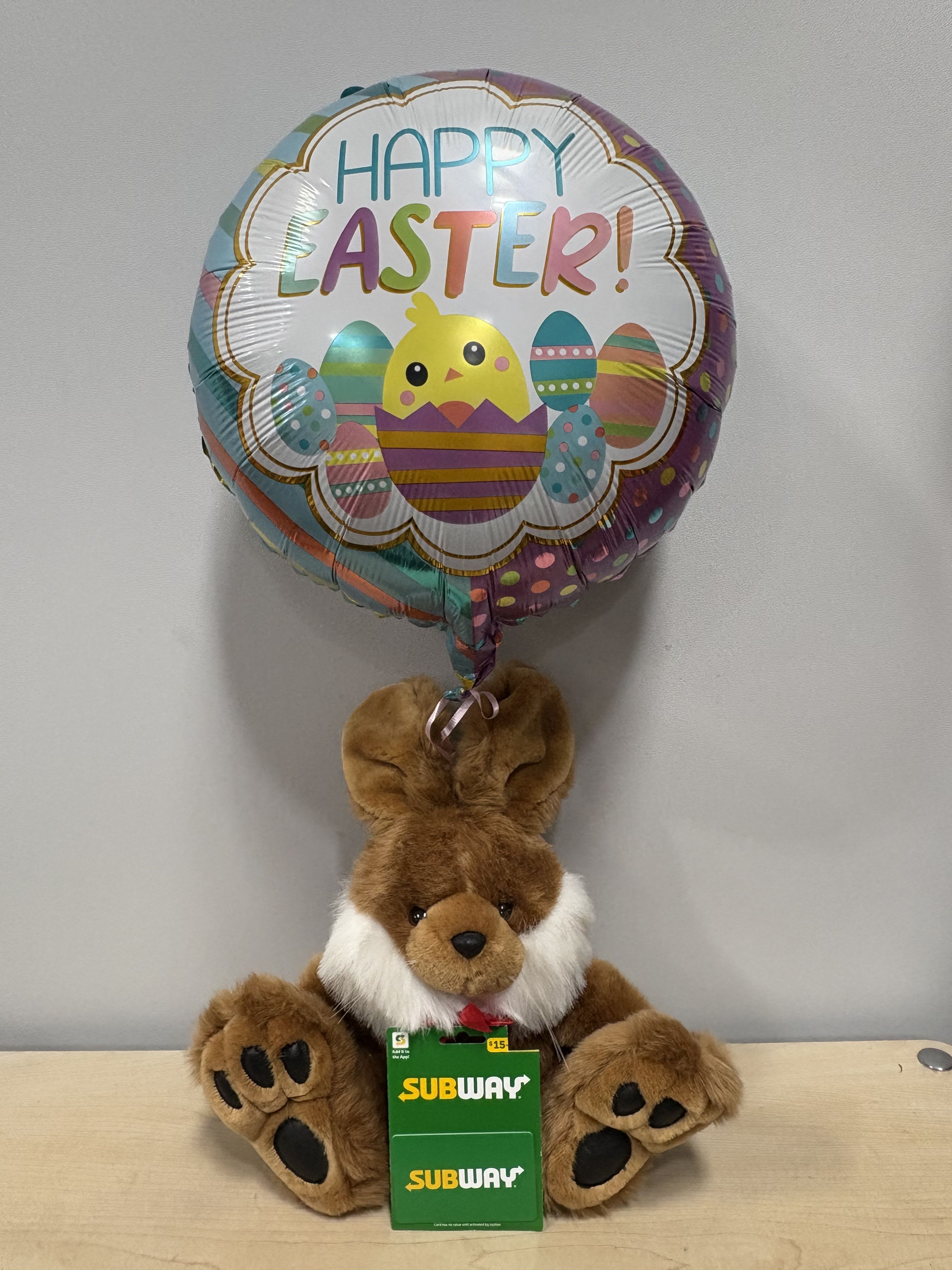 Easter Bunny &amp; Subway - As shown