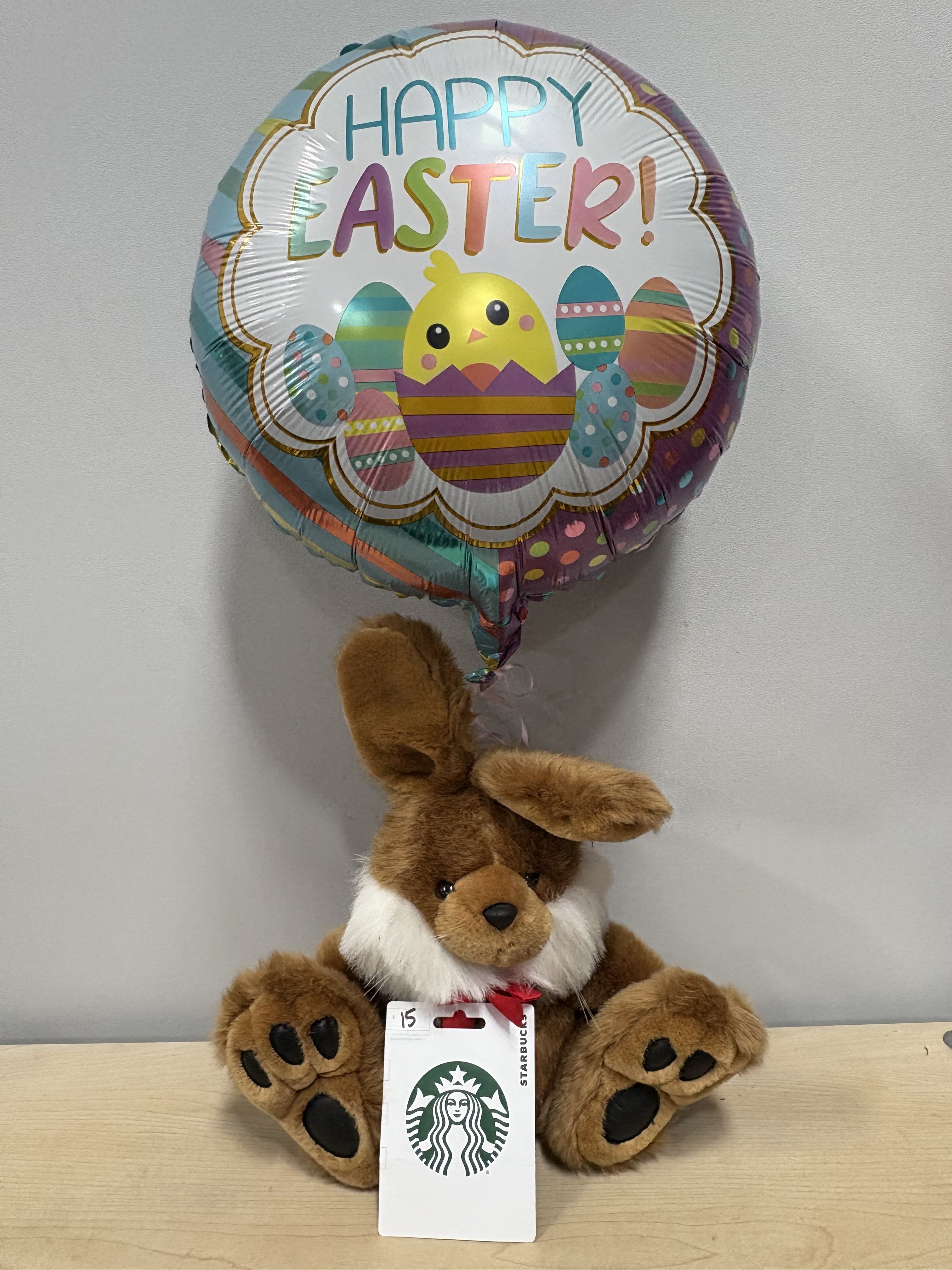 Easter Bunny &amp; Starbucks  - as shown