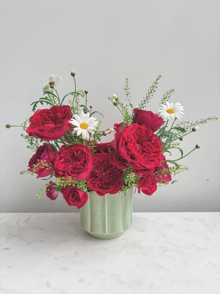 Ruby Rouge - Take some time to stop and smell the roses! Never go wrong with red roses.