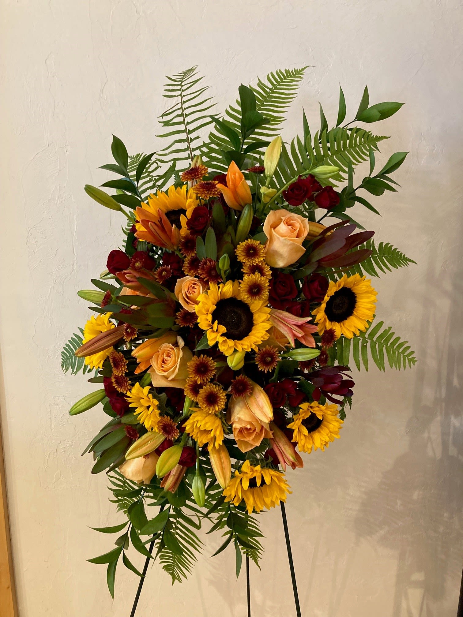 Sympathy 6 - Large standing sympathy spray