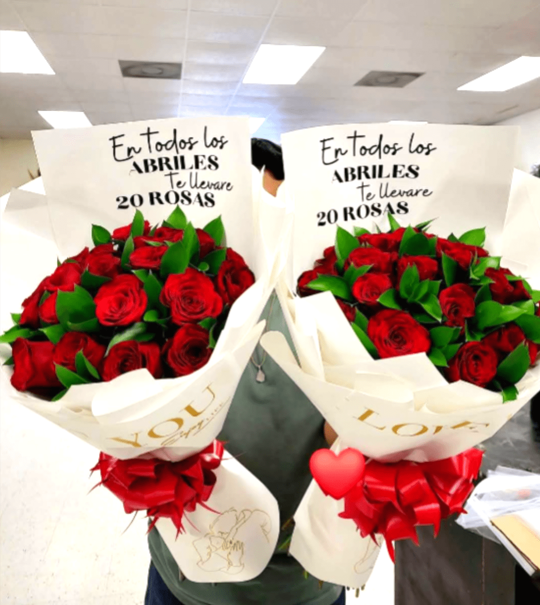 Abril  - Especial para regalar este Abril las 20 Rosas