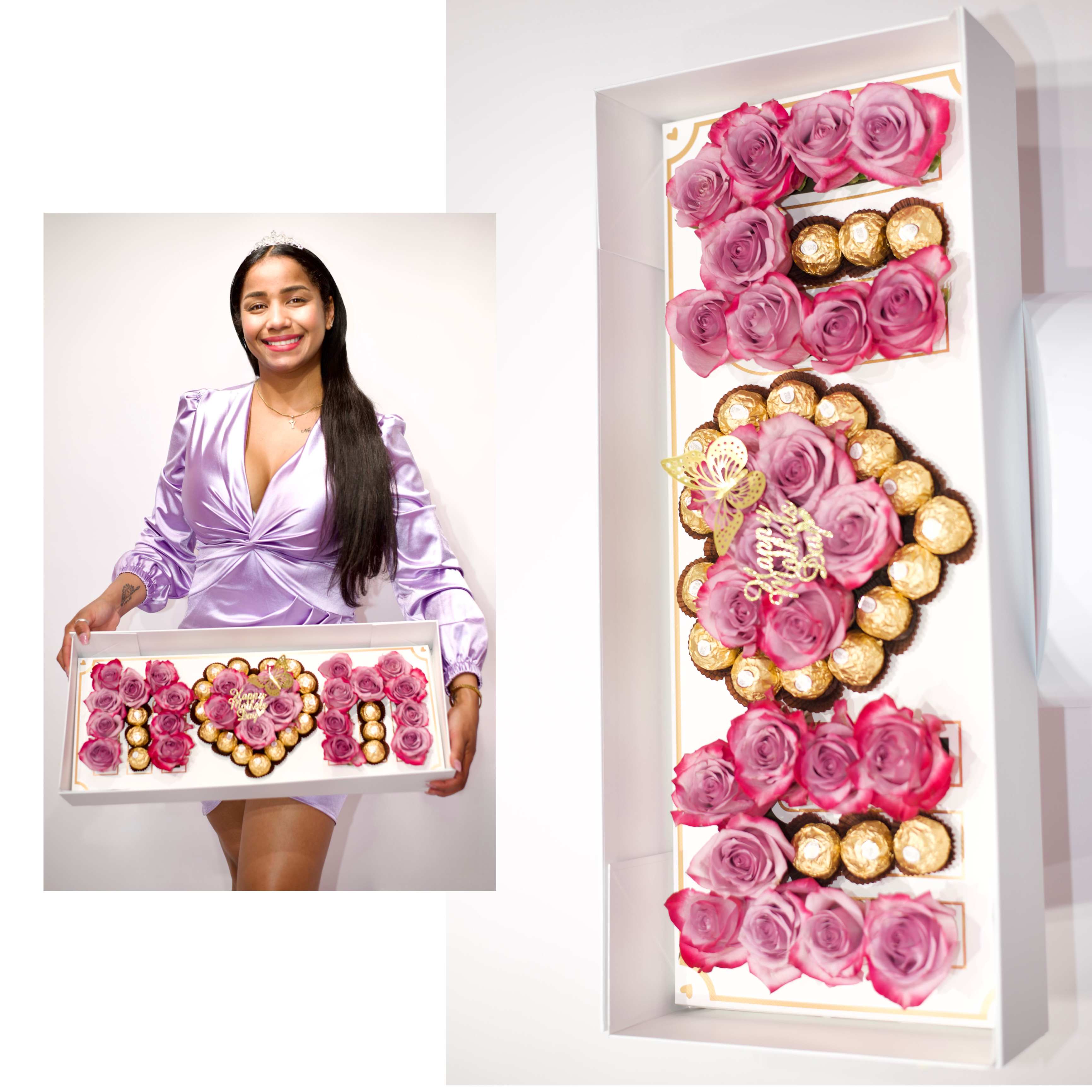 MDC  mom box  - Our luxury mom rose box party of Mothers Day catalog   