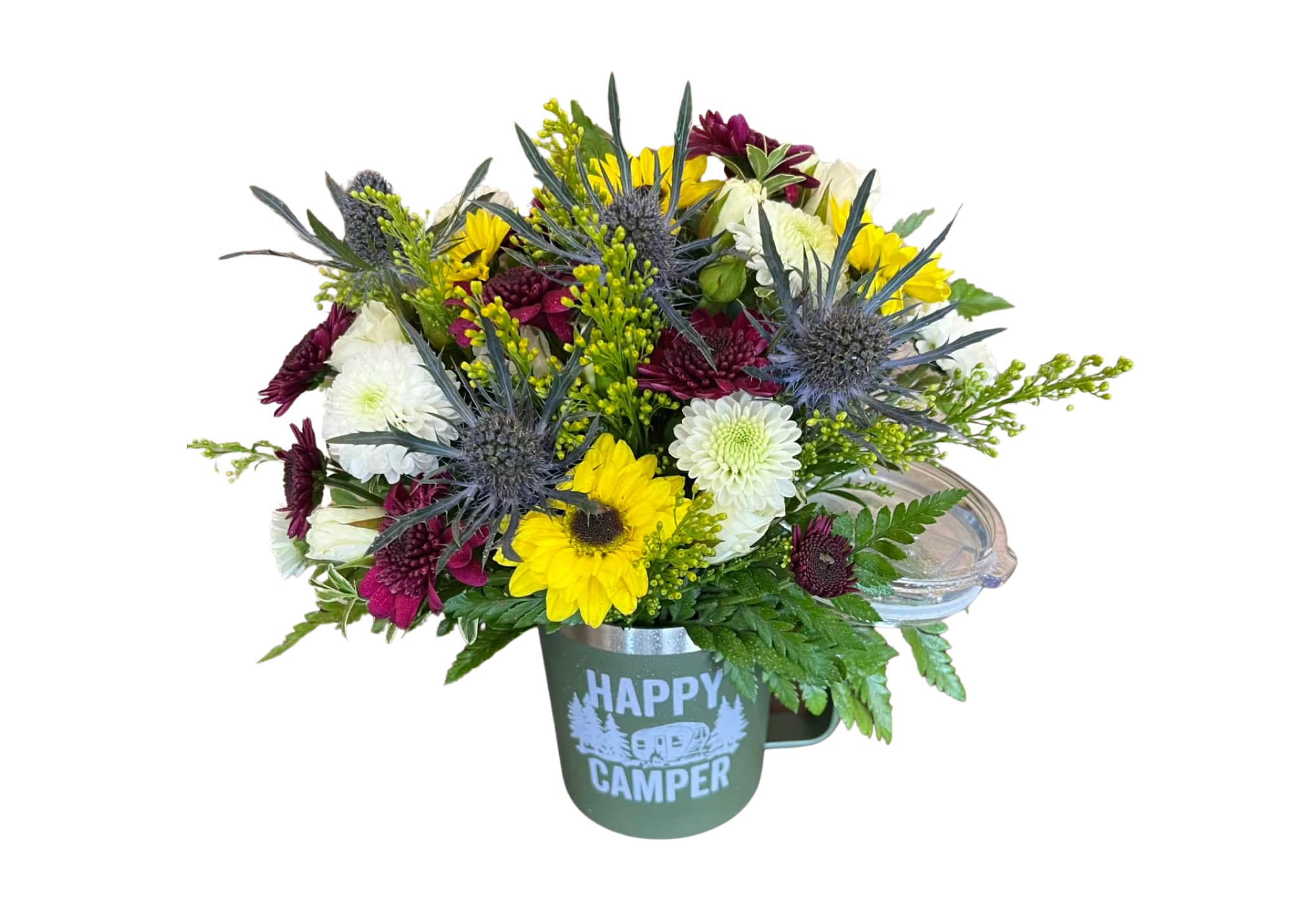 Happy Camper  - This fun mug is perfect for a Summer gift!